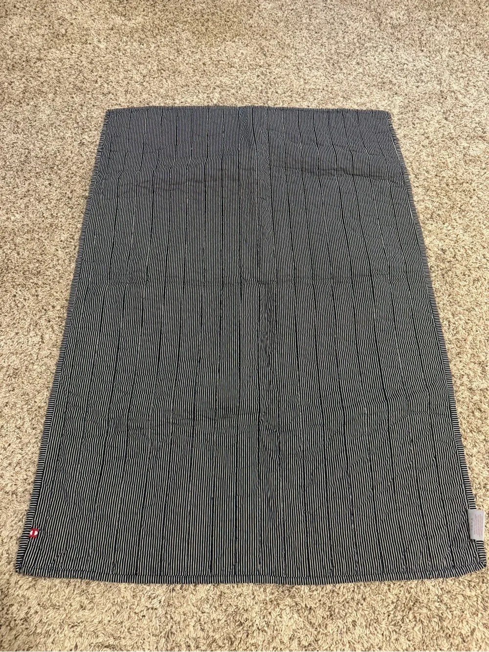 Hanna home by Hanna Anderson Children's Navy Car Print Quilted Blanket